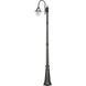 Orion 1 Light 94.63 inch Black Post Light, Solar